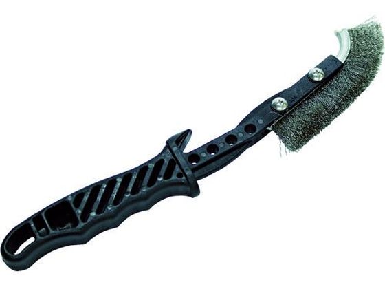 TRUSCO チャンネルブラシ EグリップJ型 ステンレス SUS304 TEBJ-SUS