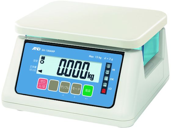 【マラソン限定★2,000円クーポン＆ポイント2倍】【お取り寄せ】A&D A&D 防塵・防水はかり SH-15KAWP SH-15KAWP はかり 測定 計測 作業