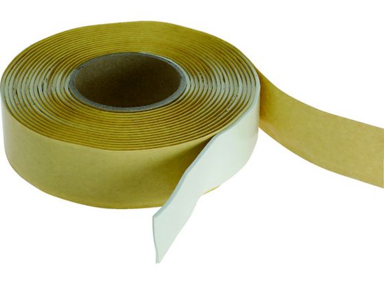 【レビュー投稿で100円OFFクーポン】【お取り寄せ】TRUSCO 剥がせる耐熱ブチルテープ 2mm×30mm×5m HRBT-30 気密 防水テープ 建築用テープ 粘着テープ 梱包