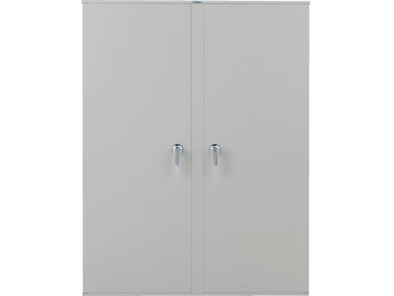 【レビュー投稿で100円OFFクーポン】送料無料【お取り寄せ】TRUSCO スチール両開扉 H1200用 ネオグレー VD-40 両開き書庫 スチールキャビネット ロッカー オフィス家具