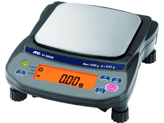 【マラソン限定★2,000円クーポン＆ポイント2倍】【お取り寄せ】A&D パーソナル電子天びん EJ3002B EJ3002B はかり 測定 計測 作業