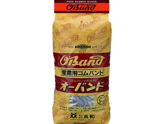 【レビュー投稿で100円OFFクーポン】【お取り寄せ】オーバンド 耐候性 #260 白 1kg袋 (約1400本入) GKC-095 輪ゴム 太い 切幅 ゴムバンド 結束 梱包