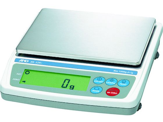 【レビュー投稿で100円OFFクーポン】【お取り寄せ】A&D パーソナル電子天びん1g／12000g EK12KI はかり 測定 計測 作業