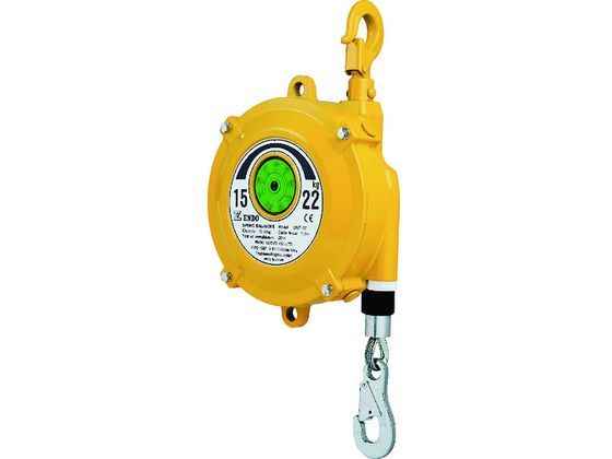 【マラソン限定★ポイント2倍】【お取り寄せ】ENDO スプリングバランサー EWF-22 15～22Kg 1.5m EWF-22 パーツ 電動工具 油圧工具 作業用品 工具｜ココデカウ