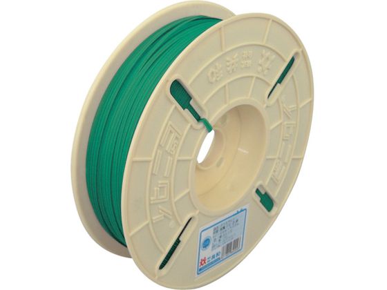 【マラソン限定★ポイント2倍】【お取り寄せ】ビニタイ ポリエチレン リール巻 4mm×500M 緑 QCP-500-1 ビニタイ 結束バンド 結束テープ 結束 梱包