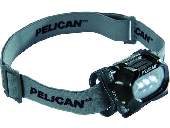 【マラソン制限事項★2,000円クーポン券＆尖んがり2倍】【お取り寄せ】PELICAN 2745 ヘッドアップライト 黒 0274500100110 前照燈 懐中照明ランプ ともし火 ともし火物の具 家電 ライト・ランタン-アウトドア-ヘッドライト