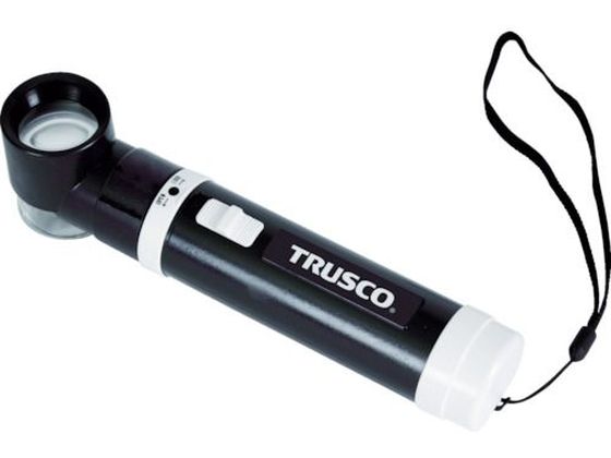 【マラソン限定★ポイント2倍】【お取り寄せ】TRUSCO LED付きスケールルーペ 15倍 TL-15KLED ルーペ 拡大鏡 スコープ 実験用小物 機材｜ココデカウ