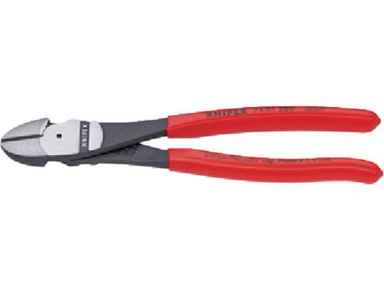 【レビュー投稿で100円OFFクーポン】【お取り寄せ】KNIPEX 強力型ニッパー 180mm 7402-180 ニッパ ペンチ プライヤー 作業用品 工具