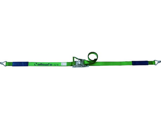 【レビュー投稿で100円OFFクーポン】【お取り寄せ】allsafe ベルト荷締機 ラチェット式ナローフック仕様(重荷重) R5N16 ベルト荷締機 物流 作業