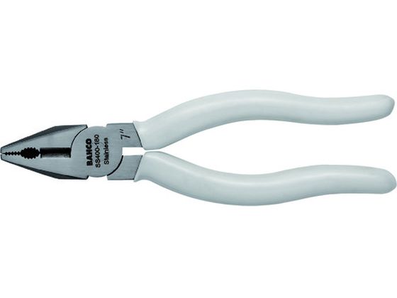 【マラソン限定★2,000円クーポン＆ポイント2倍】【お取り寄せ】バーコ ステンレス製ペンチ 200mm SS400-200 ペンチ ニッパ プライヤー 作業用品 工具