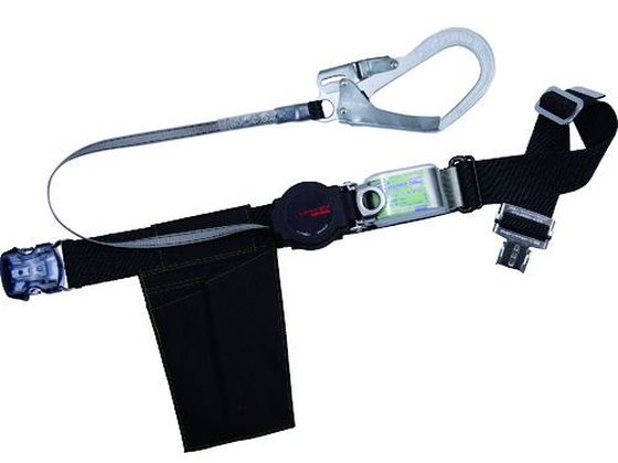 【レビュー投稿で100円OFFクーポン】【お取り寄せ】ツヨロン 胴ベルト型墜落制止用器具 ワンハンドリトラ ワンタッチ型 黒 M 墜落制止用器具 安全保護具 作業