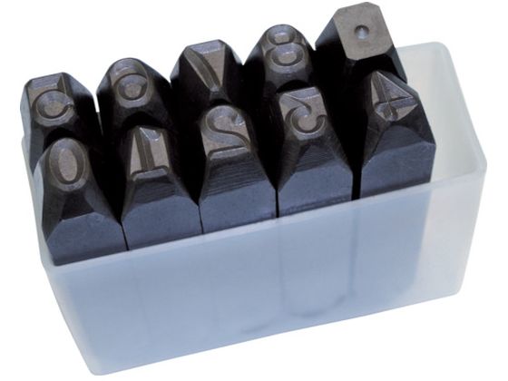 【マラソン限定★ポイント2倍】【お取り寄せ】TRUSCO 数字刻印セット 16mm SK-160 ポンチ 刻印 ハトメ 作業工具 作業用品 工具