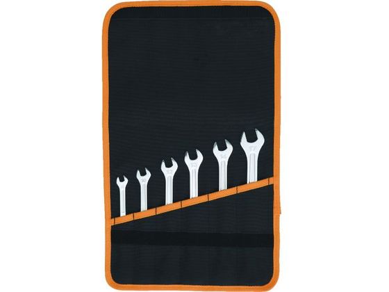 【レビュー投稿で100円OFFクーポン】【お取り寄せ】ミトロイ 薄口コンビネーションレンチ6丁組セット TCW-600 コンビネーションスパナ レンチ スパナ プーラー 作業用品 工具