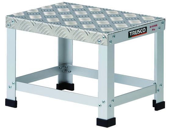 【マラソン限定★ポイント2倍】【お取り寄せ】TRUSCO ローハイシステムステップ アルミ製足踏台 350&times;250&times;H250 LH-3525A 踏み台 据え置き型 はしご 作業｜ココデカウ
