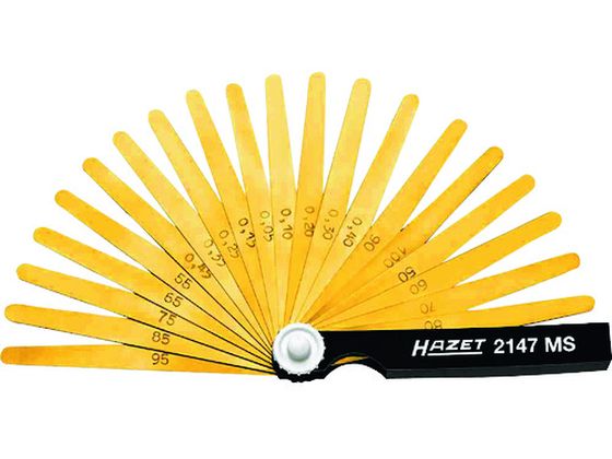 【百貨店SALE押さえる★最大限度20%OFF＆2,000円クーポン券】【お取り寄せ】HAZET HAZET シックネスゲージ 2147MS 定盤 ゲージ ケガキ 位置づける 御役目