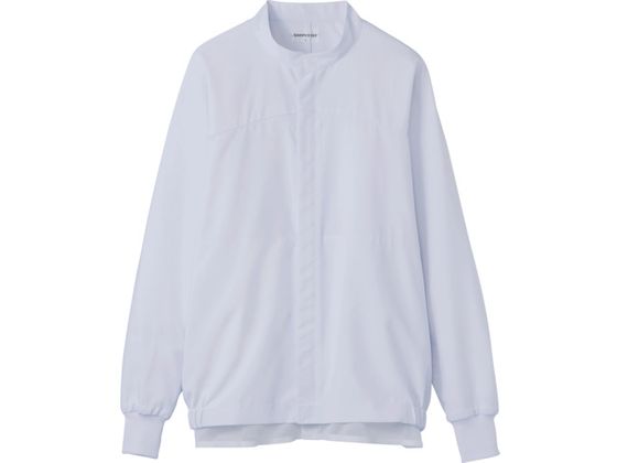 【レビュー投稿で100円OFFクーポン】【お取り寄せ】サンペックス クールフリーデ男女兼用長袖ジャンパー ホワイト 3L 作業着 雨具 塗装服 ウェア 保護衣 安全保護