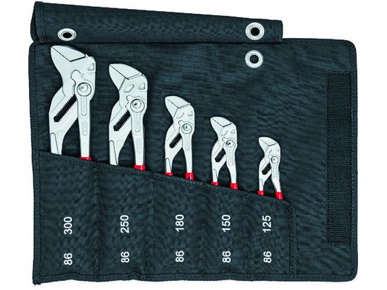 【マラソン限定★2,000円クーポン＆ポイント2倍】【お取り寄せ】KNIPEX プライヤーレンチセット 001955S4 スパナ プーラー レンチ 作業用品 工具 36,646円