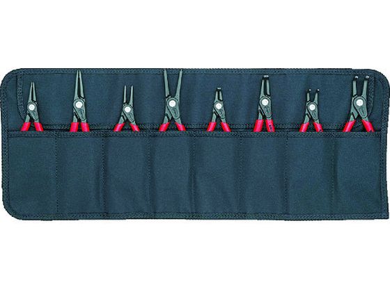 【マラソン限定★2,000円クーポン＆ポイント2倍】【お取り寄せ】KNIPEX 8本組 精密スナップリングプライヤー 001958V02 プライヤー ペンチ ニッパ 作業用品 工具 24,982円