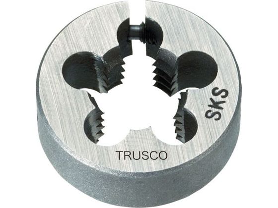 【レビュー投稿で100円OFFクーポン】【お取り寄せ】TRUSCO 管用平行ダイス PF1／2-14 SKS TKD-50PF1 2-14 ねじ切り工具 タップ ダイス 切削工具 作業用品 工具