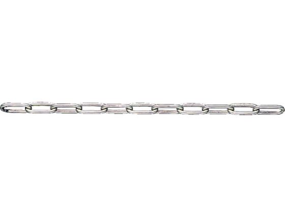 【マラソン限定★ポイント2倍】【お取り寄せ】水本 ステンレスチェーン 30m 線径2.5mm 2.5-A チェーン ワイヤー 接合金物 土木 建築資材｜ココデカウ
