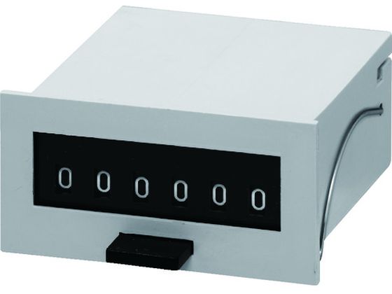 【レビュー投稿で100円OFFクーポン】【お取り寄せ】ライン精機 電磁カウンター(リセットツキ)6桁 MCF-6X AC100V タイマー カウンター 制御 コントロール機器