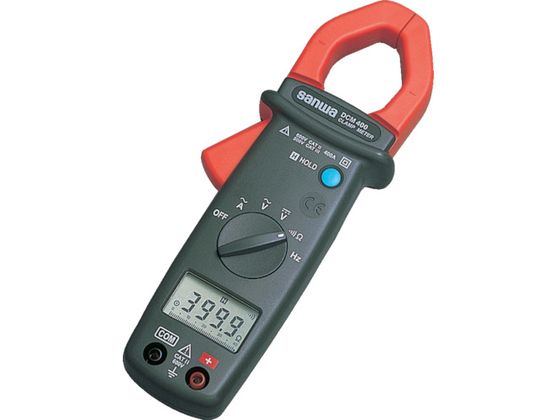 【百貨店SALE押さえる★尖んがり2倍＆2,000円クーポン券】【お取り寄せ】SANWA AC専用デジタルクランプメータ DCM400 デジタルマルチメーター テスター 灯し火位置づける設備 位置づける器 測り器