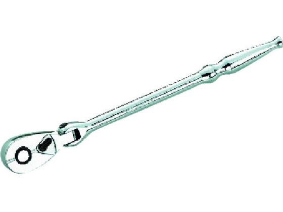 【マラソン限定★2,000円クーポン＆ポイント2倍】【お取り寄せ】KTC 6.3sq.フレックスロングラチェットハンドル BR2FL ソケット ソケットレンチ 作業用品 工具
