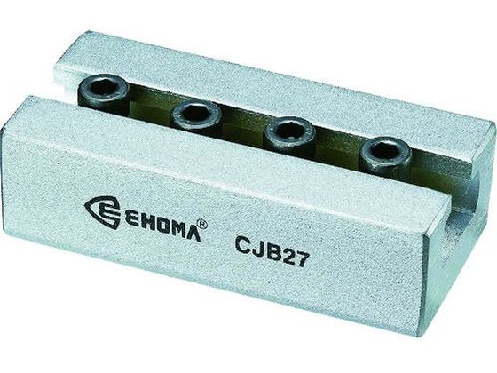 【レビュー投稿で100円OFFクーポン】【お取り寄せ】TRUSCO レール幅27mm用 ジョイントブロック TCJB-27 クランプ 作業工具 バイス ハンドプレス 作業用品 工具