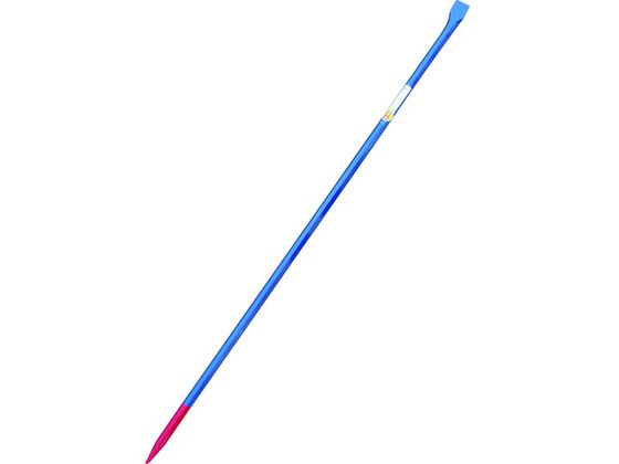 【マラソン限定★2,000円クーポン＆ポイント2倍】送料無料【お取り寄せ】モクバ印 金テコ 43巾×25Φ×1500mm D11-15 バール タガネ クサビ 作業工具 作業用品 工具