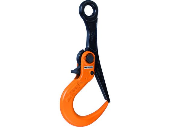 【マラソン限定★ポイント2倍】【お取り寄せ】スーパーロックフック 開閉ロック式 容量3ton H383mm ワイヤー スリング 吊具 バランサー 物流 作業