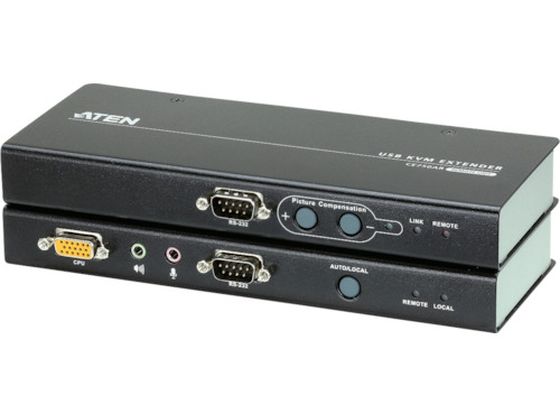 【マラソン限定★2,000円クーポン＆ポイント2倍】【お取り寄せ】ATEN KVMエクステンダー USB／VGA／オーディオ／カテゴリ5e 切替機 分配器 ＰＣ周辺機器 パソコン 家電