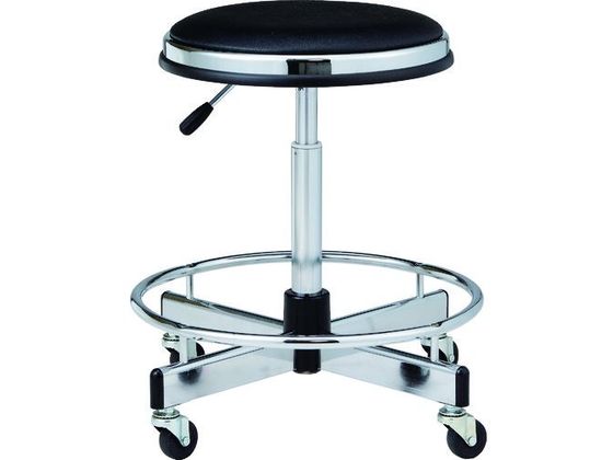 【マラソン限定★ポイント2倍】送料無料【お取り寄せ】ノーリツ 製図用チェア 黒 TD-15LN-Z キャスタースツール 丸椅子 スツール オフィスチェア オフィス家具｜ココデカウ