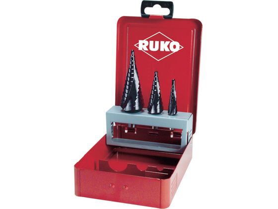 【マラソン限定★2,000円クーポン＆ポイント2倍】【お取り寄せ】RUKO 2枚刃スパイラルステップドリル 30.5mm チタンアルミニウム 101098F 穴あけ工具 ドリル 切削工具 作業用品 工具