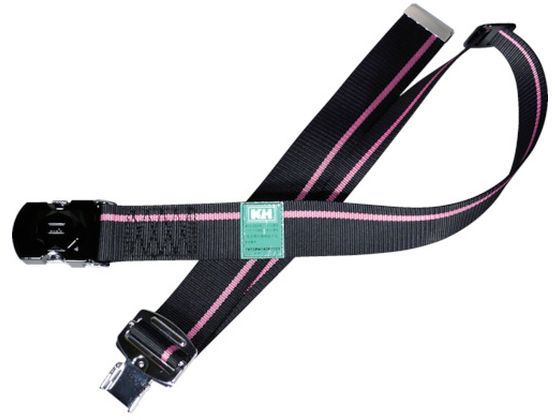 【レビュー投稿で100円OFFクーポン】【お取り寄せ】KH アロッキー胴ベルト 1400mm 黒-ピンク／黒 47673PNF 墜落制止用器具 安全保護具 作業
