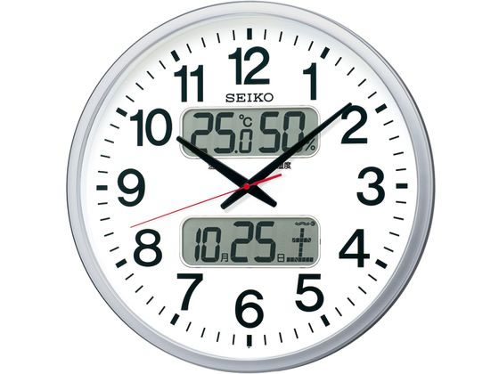 【マラソン限定★2,000円クーポン＆ポイント2倍】送料無料【お取り寄せ】SEIKO 大型電波掛時計 KX237S 壁掛け電波時計 大きめ 大型電波時計 掛け時計 電波時計 50cm 壁掛け 時計 掛け時計 時計