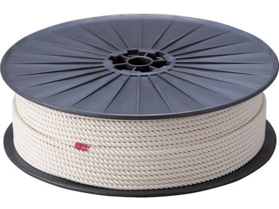 【マラソン限定★ポイント2倍】【お取り寄せ】TRUSCO 綿ロープ 3つ打 線径9mm×長さ150m R-9150M 綿ロープ 荷造り紐 梱包