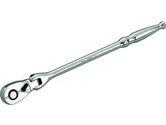 【マラソン限定★ポイント2倍】【お取り寄せ】KTC 12.7sq.フレックスロングラチェットハンドル BR4FL ソケット ソケットレンチ 作業用品 工具|ココデカウ
