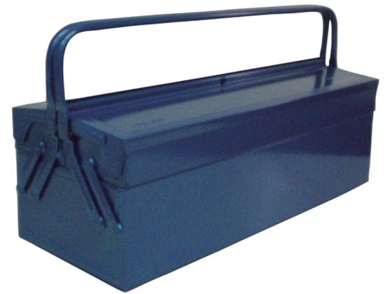 【マラソン限定★ポイント2倍】【お取り寄せ】TRUSCO 2段式工具箱 600&times;220&times;305 ブルー GL-600-B ツールボックス ツールバック 保管 作業｜ココデカウ