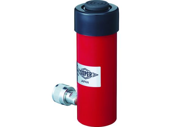 【レビュー投稿で100円OFFクーポン】【お取り寄せ】スーパー 油圧シリンダ(単動式) ストローク100mm 揚力100kN HC10S100N 油圧シリンダ 油圧機器 油圧ホース 作業用品 工具