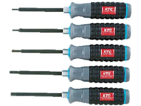 【レビュー投稿で100円OFFクーポン】【お取り寄せ】KTC 樹脂柄ヘキサゴンドライバセット[5本組] TD1H5 ドライバー ビット 作業工具 作業用品 工具 7,053円