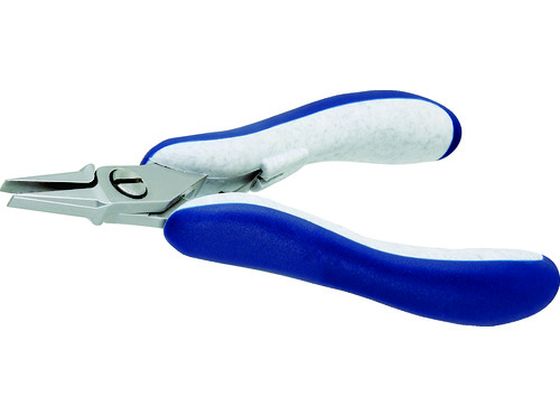 【レビュー投稿で100円OFFクーポン】【お取り寄せ】idealtek ESD精密プライヤー 直爪・平 130mm ES6011-CR-BG-IT ノーズプライヤー ペンチ ニッパ プライヤー 作業用品 工具