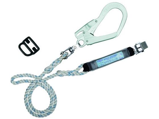 【マラソン限定★ポイント2倍】【お取り寄せ】ツヨロン ハーネス用ランヤード ロープ式 THL-93SV-311-R23-BP 墜落制止用器具 安全保護具 作業|ココデカウ
