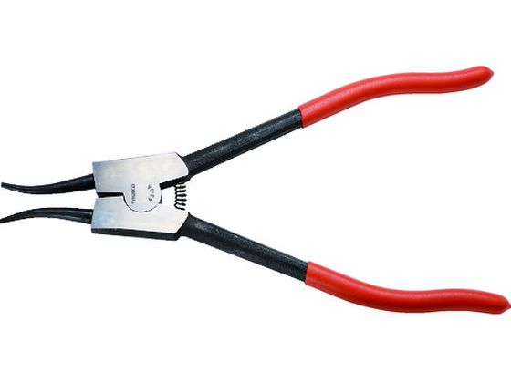 【レビュー投稿で100円OFFクーポン】【お取り寄せ】TRUSCO スナップリングプライヤー 軸用 Φ3.0 直爪63型 63-3A プライヤー ペンチ ニッパ 作業用品 工具