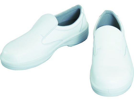 【マラソン限定★2,000円クーポン＆ポイント2倍】【お取り寄せ】シモン 静電安全靴 短靴 7517白静電靴 23.5cm 安全靴 作業靴 スニーカータイプ 安全保護具 作業