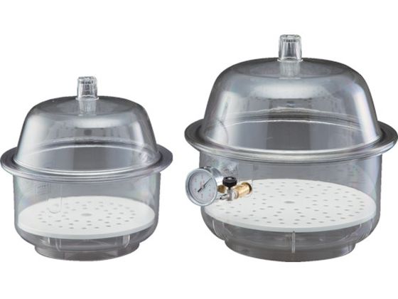 【レビュー投稿で100円OFFクーポン】【お取り寄せ】NIKKO ポリカーボデシケーター RD-240V(バルブ付) 207002 減圧 真空デシケーター 保存 デシケーター 研究室設備