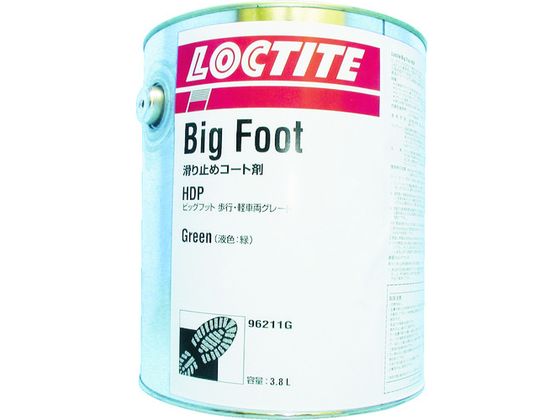 【マラソン限定★2,000円クーポン＆ポイント2倍】【お取り寄せ】ロックタイト ビッグフット HDP 緑 3.6LT BF-HDP-GRE 塗料 塗装 養生 内装 土木 建築資材