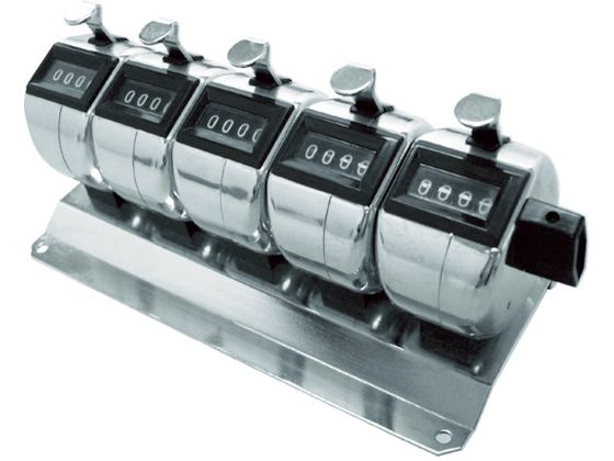 【マラソン限定★2,000円クーポン＆ポイント2倍】【お取り寄せ】ライン精機 連式数取器 H-102M-5 数取器 計測 作業