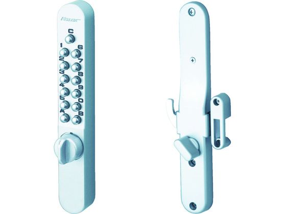 【レビュー投稿で100円OFFクーポン】【お取り寄せ】長沢 面付引戸鎌錠 キーレックス AS 22805-AS 補助錠 建築金物 土木 建築資材