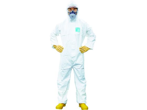 【レビュー投稿で100円OFFクーポン】【お取り寄せ】シゲマツ 使い捨て化学防護服 MG2000P XXL(10着入り) 防護服 保護服 特殊服 作業服 安全保護具 作業