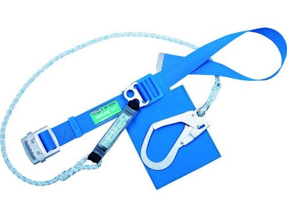 【マラソン限定★ポイント2倍】【お取り寄せ】ツヨロン 胴ベルト型墜落制止用器具 セフライト ランヤード八打型 青M 墜落制止用器具 安全保護具 作業｜ココデカウ